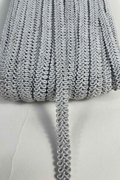 Hobigram Сива панделка с рога на овен – декоративна украса и аксесоар за ръчн...