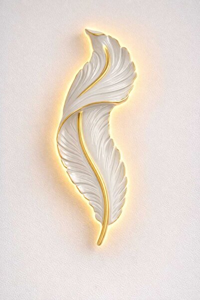 GÖKSAN AYDINLATMA LEDLİ DUVAR TÜY APLİK ŞARJLI LEDLİ (GÜNIŞIĞI)