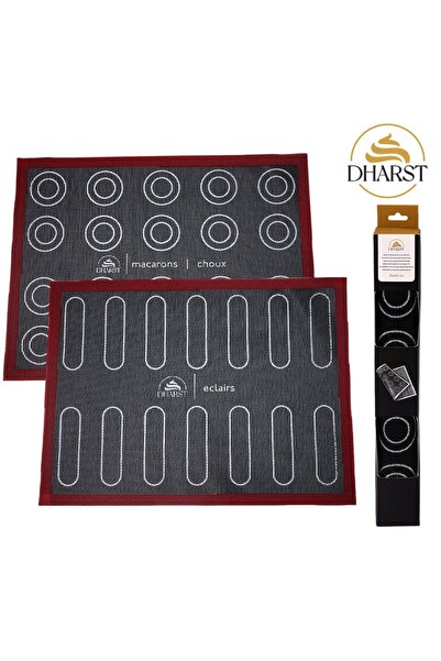 Dharst Covoras din silicon microperforat pentru ecler, macarons și choux – du...