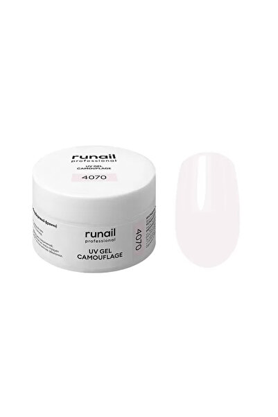 RUNAIL Professional Protez Tırnak Jeli UV Builder Gel Porcelain French Açık B...