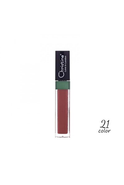 Christine أحمر شفاه سائل مطفي رقم 21، ابتداءً من 5 مل