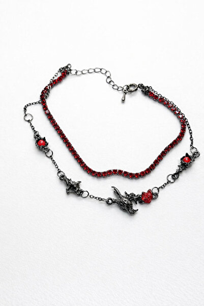 MakeWell Gothic Steel Bracelet – Unisex Bracelet with Black Plated Chain Detail