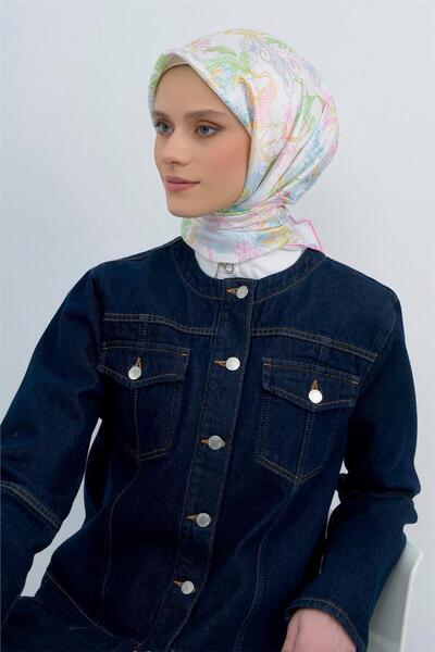 Armine Eșarfă din mătase pură tip twill 9545D 01