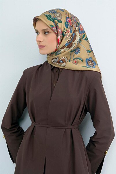 Armine Eșarfă din mătase pură tip twill 9523D 55