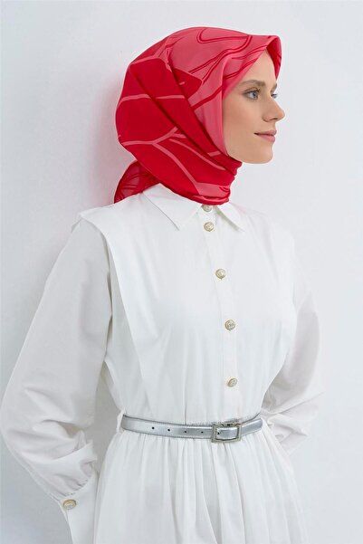 Armine Eșarfă din mătase pură tip twill 9553D 81