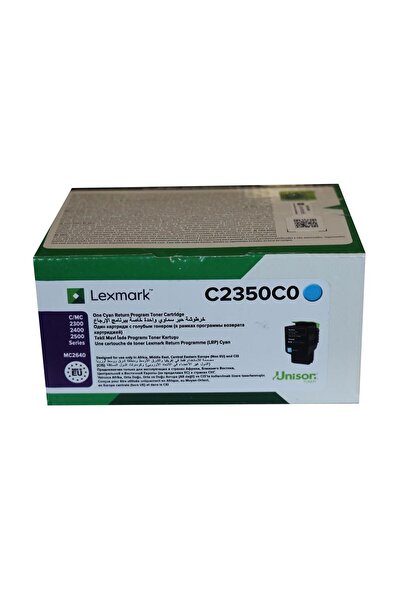 Lexmark حبر أزرق سماوي data-x191 C2350C0 1.000 صفحة C2325-2425-2535 MC2325-24...