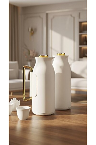 Generic 1 liter coffee and tea thermos set