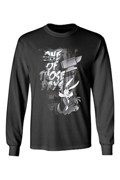 OEM Tricou cu mânecă lungă, Într-una din acele zile, Negru