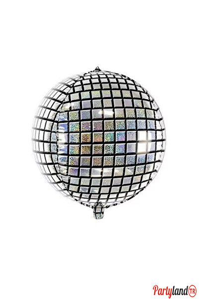 PartylandTR Disco Topu Folyo Balon 45 cm.