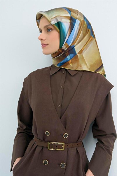 Armine Eșarfă din mătase pură tip twill 9510D 32