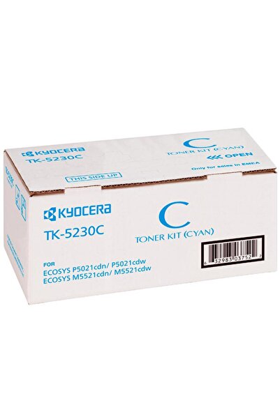 KYOCERA حبر ناسخة أصلي أزرق سماوي data-x77 TK-5230C لطابعات Ecosys M5521cdn-5...