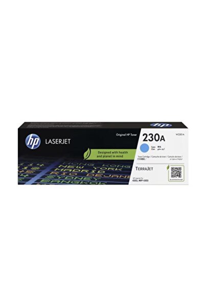 Universal HP 230A سماوي أزرق 1800 صفحة حبر W2301A