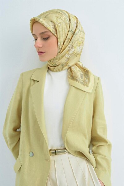 Armine Eșarfă din mătase pură tip twill 9512D 84