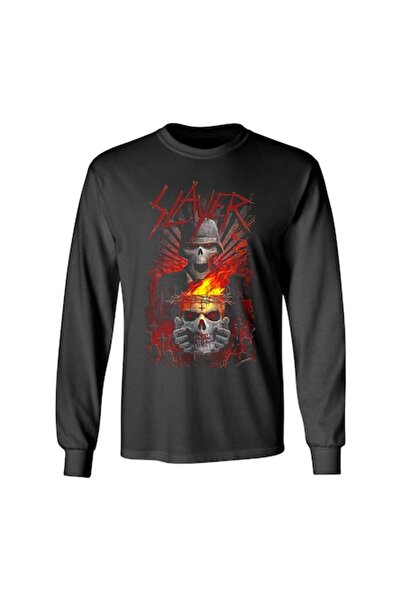 OEM Long Sleeve T-Shirt, Black, Slayer, Size XL