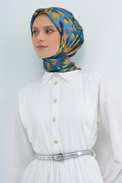 Armine Eșarfă din mătase pură tip twill 9507D 85