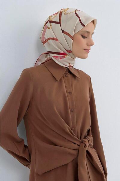 Armine Eșarfă din mătase pură tip twill 9517D 36