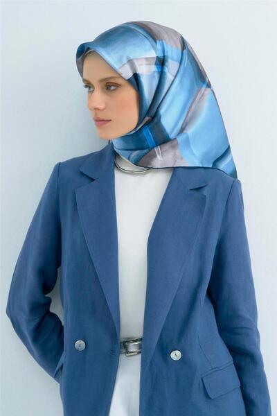 Armine Eșarfă din mătase pură tip twill 9510D 52