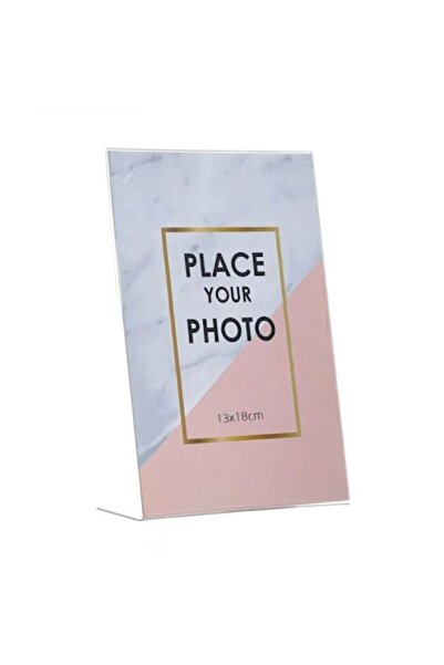 OEM Transparent Plastic Photo Frame 13x18cm