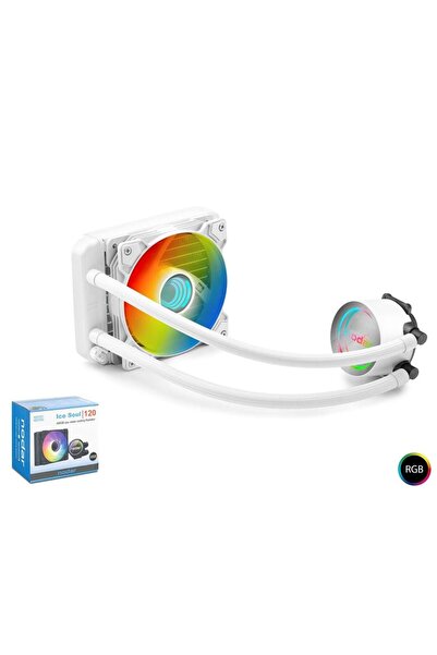 NODAR data-n779 Nd2501 مروحة تبريد سائلة 120 Argb 12 سم أبيض