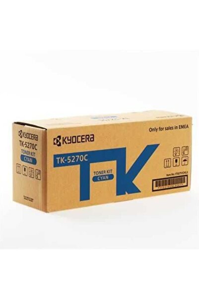 KYOCERA حبر ناسخة أصلي أزرق سماوي data-ez85 TK-5270C لطابعات Ecosys M6230cidn...