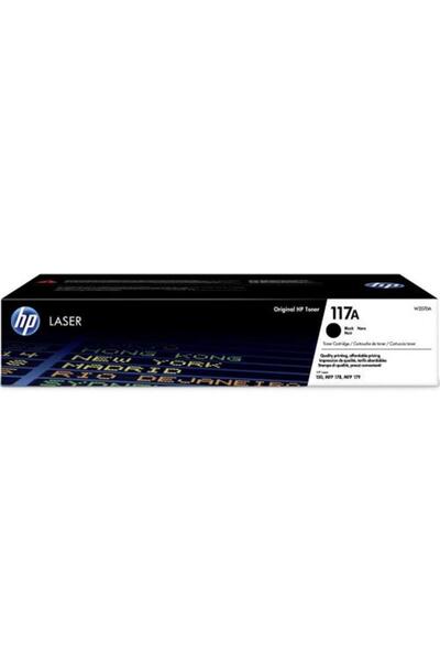 Universal HP 117A حبر أسود أسود 1000 صفحة W2070A
