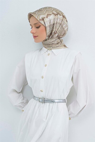 Armine Eșarfă din mătase pură tip twill 9542D 86