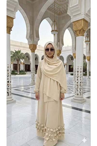 Vivezza 1827 Hira Ruffled Umrah Dress