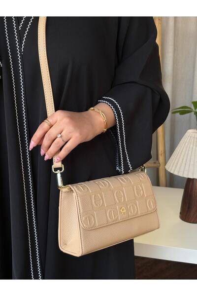 arqa kian shop Leather shoulder handbag with all accessories