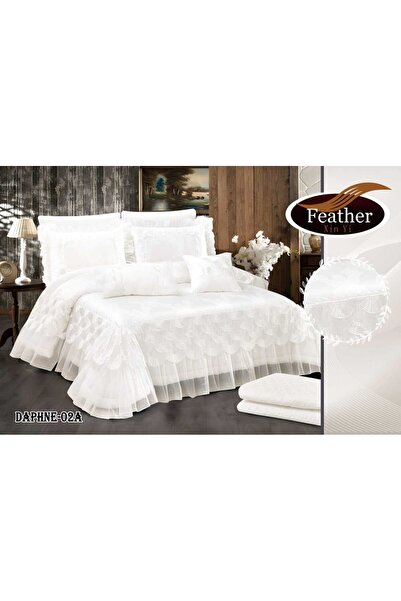 Feather Daphne Bridal Bedspread Set, 8-piece set - F-25/293