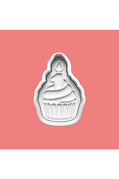 Sekovlog59 I'M One Year Old Birthday Cake Patterned Cookie and Sugar Dough Mold