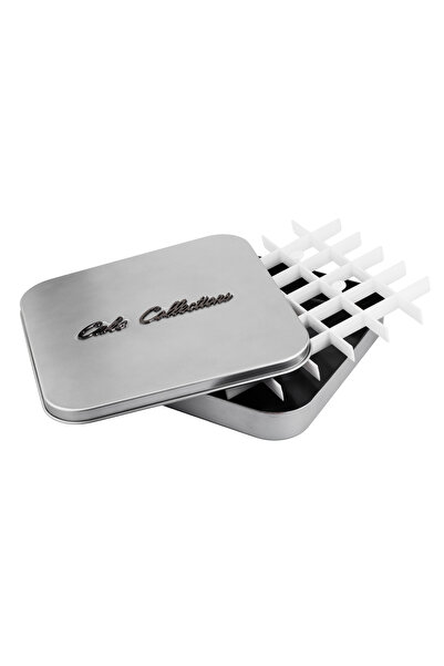 ABAREEK صينية بسبوسة معدنية مع مقسم وغطاء