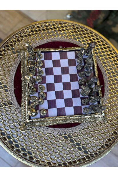 Handmade Pirinç Satranç Takımı