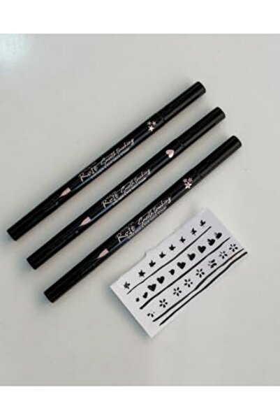 Serap Yılmaz Butik ROSE ÇİFT TARAFLI DESENLİ KALEM EYELİNER ( 1 ADET)