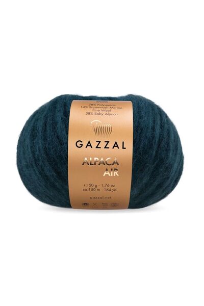 Gazzal Alpaca Air Pachet de 4 bucăți 58% Baby Alpaca 14% Merino 28% Poliamidă...