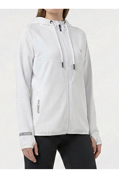 bumerangspor Kadın Uzun Kollu Parmak Detaylı Likralı Fitness Eşofman Üst