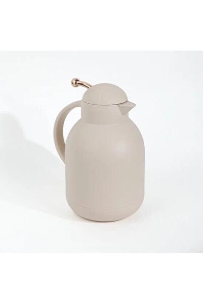 Generic Shiatsu Thermos - Modern Design, Light Beige Color - Capacity 1.5L