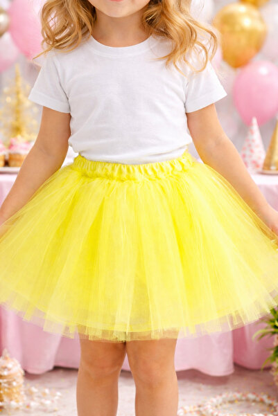 Fairystory Yellow Tutu Skirt for Girls