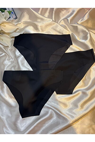 Lady moon Dikişsiz Lazer Kesim Bikini Kadın Külot - 3 Adet