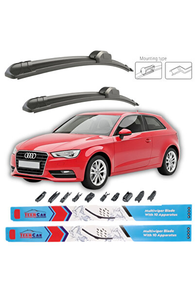 TEAMCAR Ștergătoare de parbriz Audi A3 (8V1 3 uși) 2012-2020 – Set față