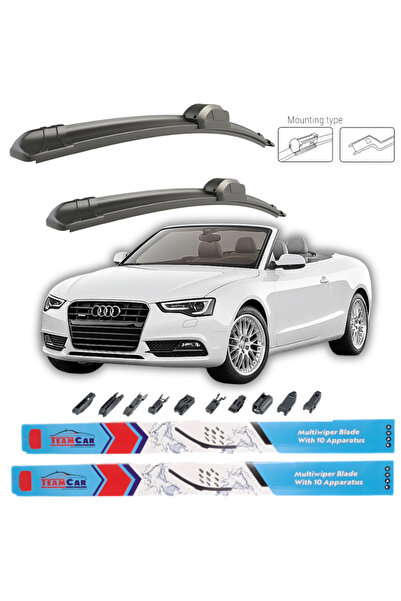 TEAMCAR Ștergătoare de parbriz Audi A5 (B8) CABRIOLET 2012-2017 – Set față