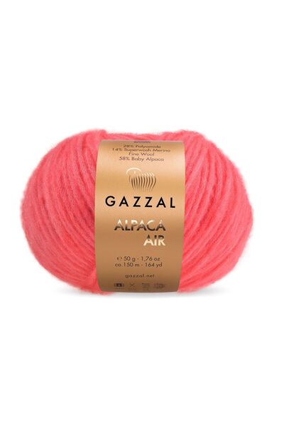 Gazzal Alpaca Air Pachet de 4 bucăți 58% Baby Alpaca 14% Merino 28% Poliamidă...