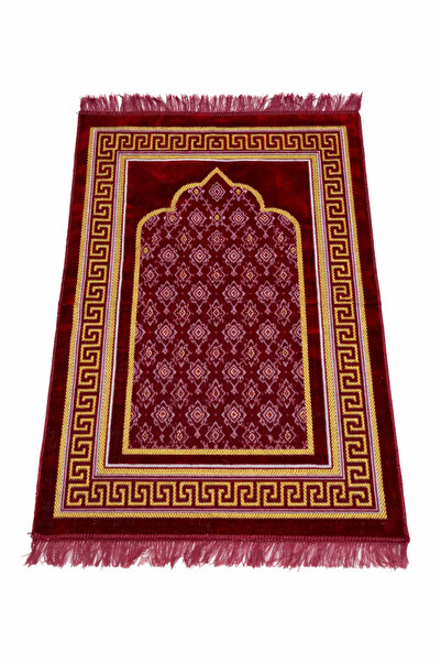 OBRNHOMEN 1 Velvet Prayer Rug Hajj Umrah Mevlüt Gift for Distribution