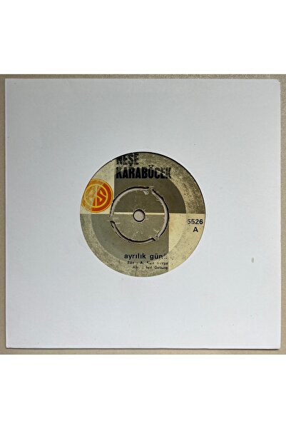 As Plak Neşe Karaböcek Ayrılık Günü - Aşık Olamıyorum 45 lik Plak (Orijinal D...
