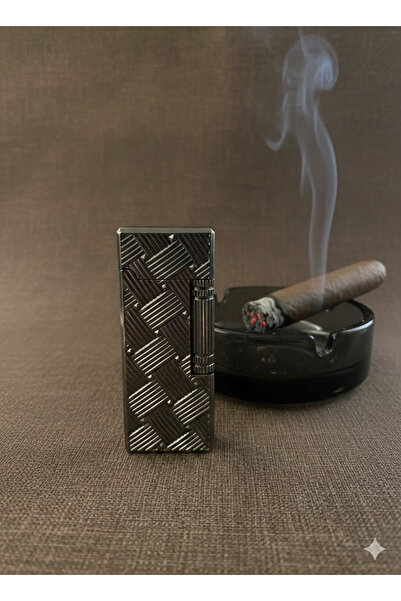 Hunter Klasik Gazlı Çakmak – Metal Gövde, Desenli Tasarım, Şık ve Dayanıklı