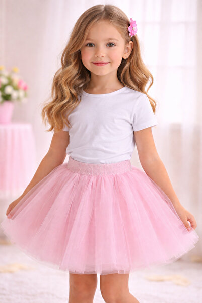 Fairystory Girl's Light Blue Tutu Skirt – Special Day & Party