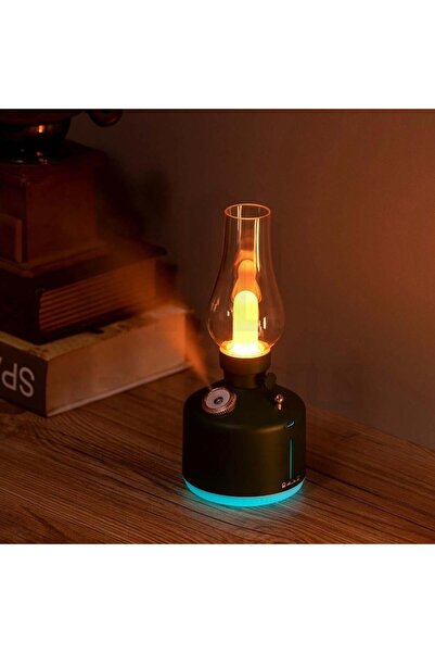 homelight Rechargeable table lamp with diffuser - Black