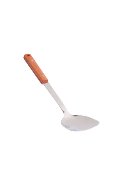 Generic Scoop spoon with wooden handle, 34.5 cm