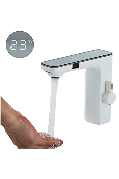 BisDesign Baterie chiuvetă baie ® cu afișaj premium pentru temperatură, oglin...