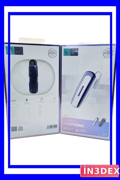 İN3DEX Tek Kulaklık Bluetooth 5.0 Uzun Pil Ömrü ve Mikrofonlu