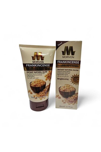 MORVON Sunscreen + Frankincense Wash